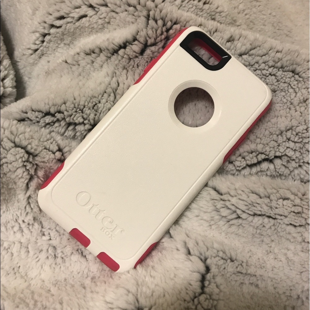 White/Pink Otterbox Commuter Series- iPhone 6/6s